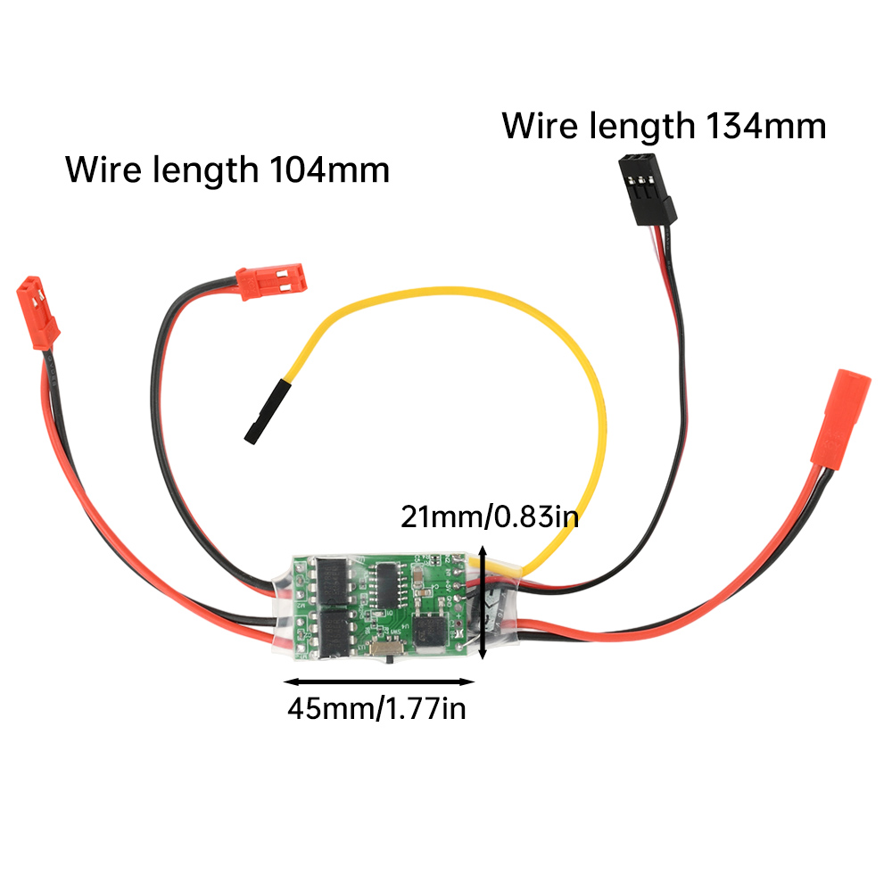 Eachine Drone E010 - Dual Channel Bidirectional ESC Brushed Electric